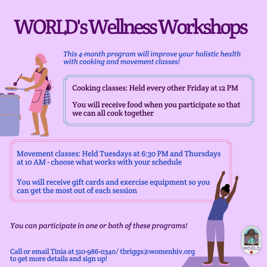 WORLD Wellness Workshops WORLD